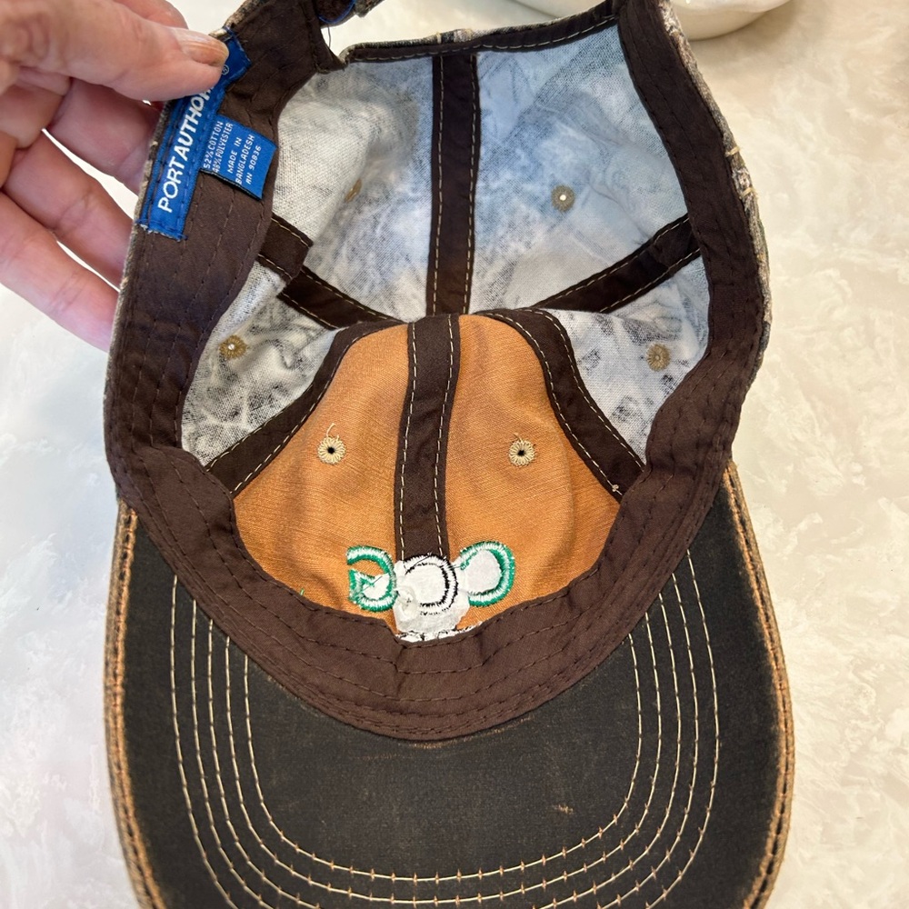 CCG Camouflage Baseball Cap, Vintage Construction Cap, One Size Fits All - Picture 8 of 11